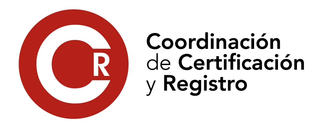 Coordinación de Certificación y Registro